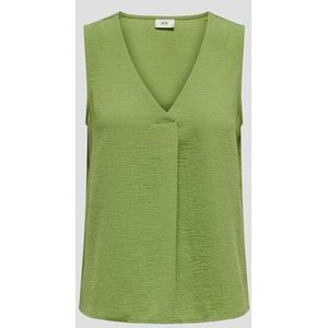 Groene blouse zonder mouwen