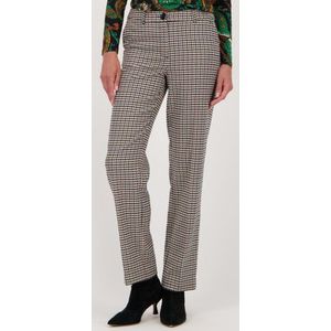 Broek met pied-de-poule motief