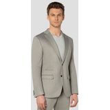 Grijsbeige gemêleerde kostuumvest