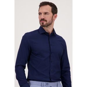 Donkerblauw hemd - Slim fit