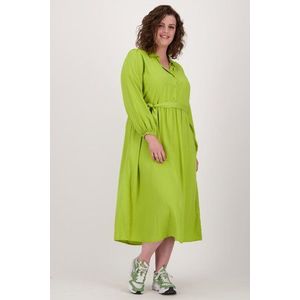 Lang groen kleedje