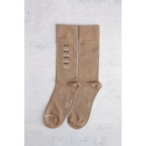 Lange beige sokken - 2 paar