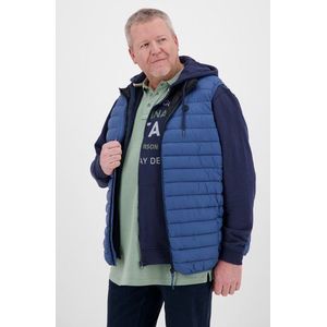 Blauwe bodywarmer