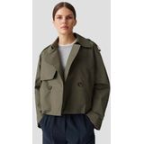 Kaki jasje met gespen