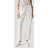 Opus - 5-Pocket Jeans - Ecru - Hoge Taille - Casual Fit