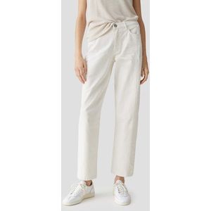 Opus - 5-Pocket Jeans - Ecru - Hoge Taille - Casual Fit
