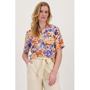 Kleurrijke blouse in bloemenprint
