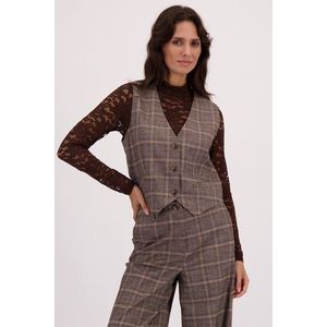 Vest zonder mouw Bruin