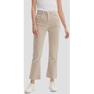 Beige jeans - Flared fit - 7/8 lengte