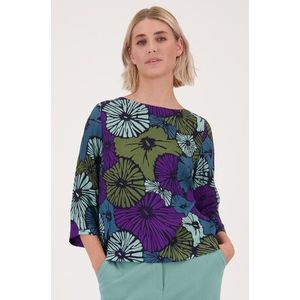 Blouse met bloemenprint