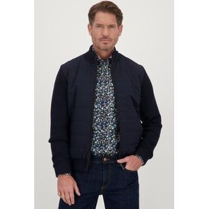 Donkerblauwe vest