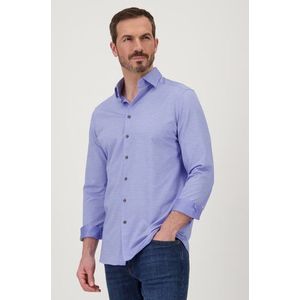 Lichtblauw travelshirt - Regular fit