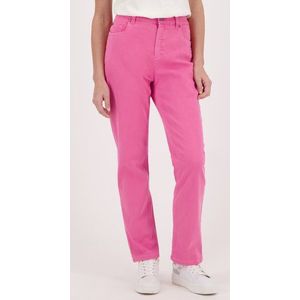 Roze jeans met elastiche taille - comfort fit