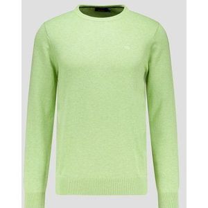 Lichtgroene trui met ronde hals