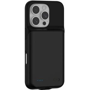 iPhone 16 Pro Backup Akku-Hülle - 7000mAh - Schwarz