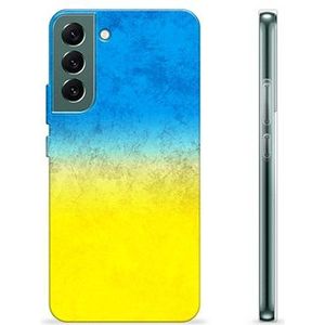 Samsung Galaxy S22+ 5G TPU Hülle Ukrainische Flagge - Zweifarbig