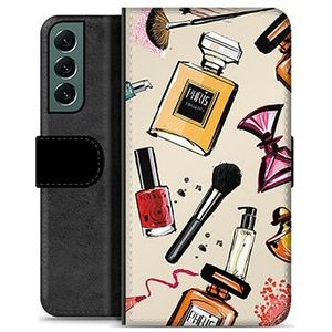Samsung Galaxy S22+ 5G Premium Schutzhülle mit Geldbörse - Makeup