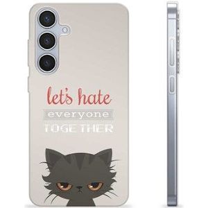 Samsung Galaxy S24+ TPU Hülle - Böse Katze