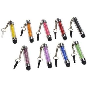 Glitter Mini Kapazitiver Eingabestift mit 3.5mm Stecker - 9 Stk.