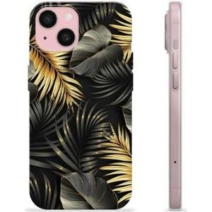 iPhone 15 TPU Hülle - Goldene Blätter