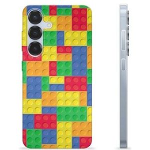 Samsung Galaxy S25 TPU Hülle - Blöcke