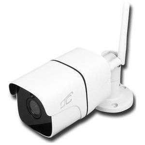 LTC Vision LXKAM38 Bullet-IP-Außenkamera mit Alarmfunktion - PTZ WiFi&LAN, IP66 - Weiß