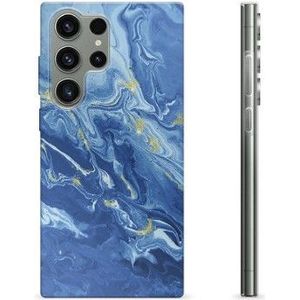 Samsung Galaxy S23 Ultra 5G TPU Hülle - Bunter Marmor