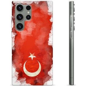 Samsung Galaxy S23 Ultra 5G TPU Hülle - Türkische Flagge