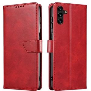 Samsung Galaxy A04s/A13 5G Wallet Schutzhülle mit Stand-Funktion - Rot