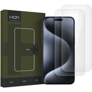iPhone 16 Hofi Premium Pro+ Panzerglas - 2 Stk - Durchsichtig