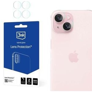 iPhone 15 Plus 3MK Hybrid Kameraobjektiv Panzerglas - 9H - 4 Stck.