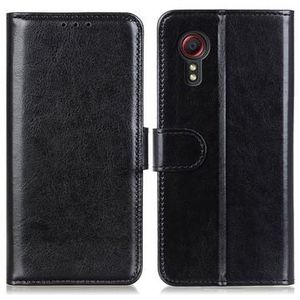 Samsung Galaxy Xcover 7 Wallet Schutzhülle mit Magnetverschluss - Schwarz