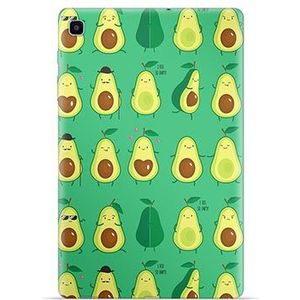 Samsung Galaxy Tab S6 Lite 2020/2022/2024 TPU Hülle - Avocado Muster