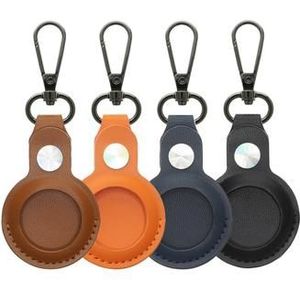 Apple AirTag 4smarts Premium Hüllenset - 4 Stk. - Braun / Orange / Blau / Schwarz