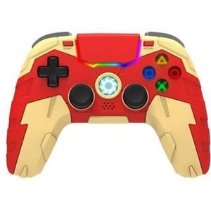iPega PG-P4020A Drahtloser Controller/GamePad - PC/PS4/PS3/iOS - Rot / Beige