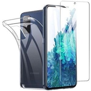 Saii 2-in-1 Samsung Galaxy S20 FE TPU Hülle & Panzerglas - 9H