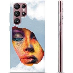 Samsung Galaxy S22 Ultra 5G TPU Hülle - Gesichtsbemalung