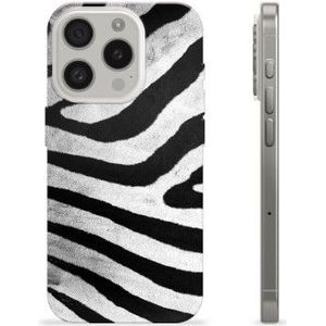 iPhone 15 Pro TPU Hülle - Zebra