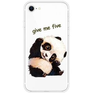 iPhone 7/8/SE (2020)/SE (2022) Stylish Ultra-Slim TPU Hülle - Panda