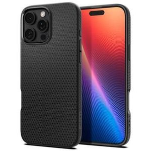 iPhone 16 Pro Spigen Liquid Air TPU Hülle - Schwarz
