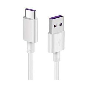 Reekin 5A SuperFast USB-A / USB-C Ladekabel - 1m - Weiß