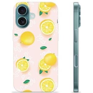 iPhone 16 TPU Hülle - Zitronen-Muster