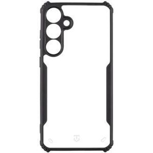 Samsung Galaxy S25+ Tactical Quantum Stealth Hülle mit verstärkten Ecken (Offene Verpackung - Bulk Befriedigend) - Klar / Schwarz