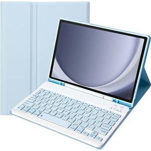 Samsung Galaxy Tab A9+ Bluetooth Tastaturhülle - Baby Blau