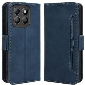 Honor X8c Kartenetui mit Geldbörse - blau