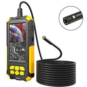 P50 5m Hard Wire Portable 4.5 Zoll Bildschirm Industrie Rohr Endoskop HD 5.5mm Dual Lens IP68 Wasserdicht Inspektion Kamera