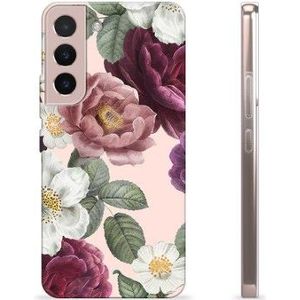 Samsung Galaxy S22 5G TPU Hülle - Romantische Blumen