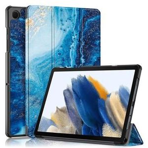 Samsung Galaxy Tab A9+ Tri-Fold Serie Smart Folio Hülle - Welle