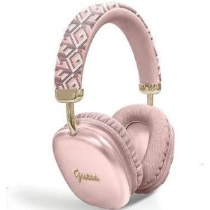 Guess G Cube Metallic Script Logo On-Ear Wireless Kopfhörer - Pink