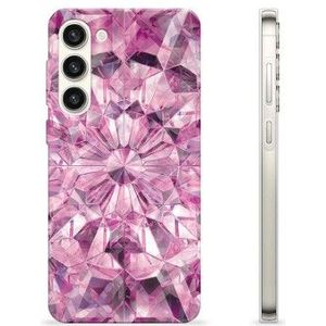 Samsung Galaxy S23+ 5G TPU Hülle - Rosa Kristall